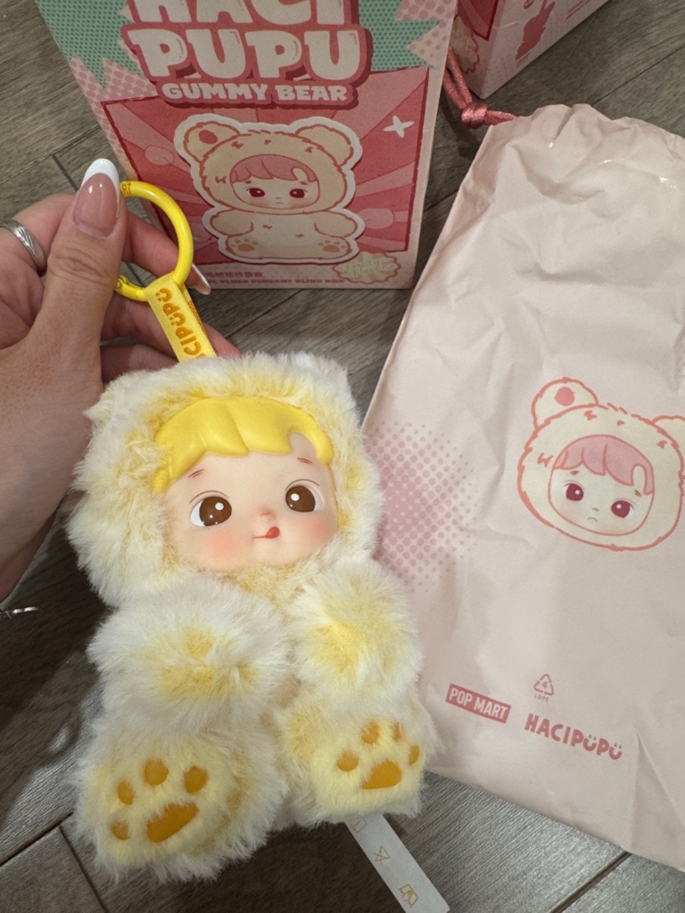 Haci Pupu Yellow Gummy Bear Plush - Authentic